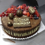 Торт "Апельсиново-шоколадный" Торт "Апельсиново-шоколадный"